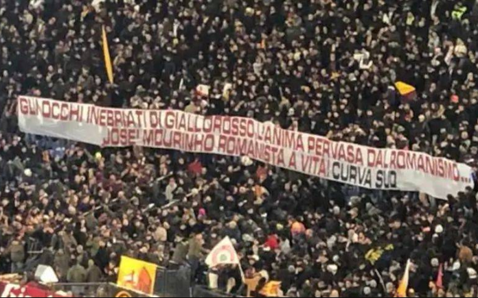 穆里尼奧感激球迷支持：為“終身羅馬主義者”而戰(zhàn)取勝！